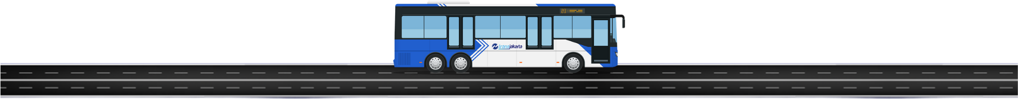 Trans Jakarta route illustration